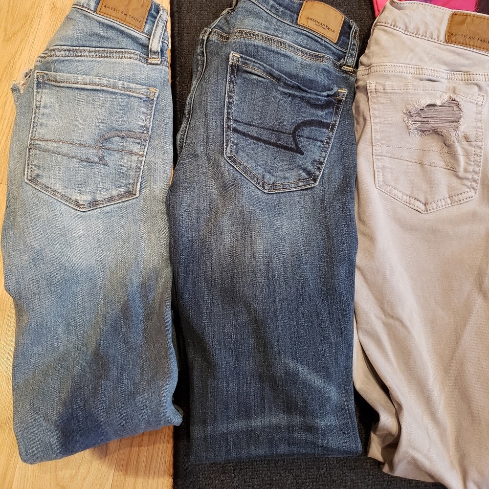 Authentic American eagle jeans